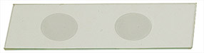 51-001212-Micro-Tec double well concavity glass microscope slides-precleaned-76x25x1-1mm